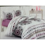 Lenjerie De Pat Dublu Premium, Bumbac 100%, 4 piese
