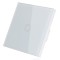 Intrerupator Touch Techstar?, Sticla Securizata, Design Modern, Iluminare LED, 1 Faza, Alb