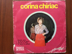 corina chiriac sambata seara disc single 7&amp;quot; vinyl muzica pop usoara 45 stm 10328 foto