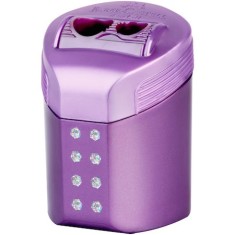 Ascutitoare dubla Faber-Castell Roll-On Sparkle, pastel foto