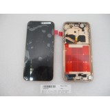 Display cu Touchscreen Huawei Pura 90s Pro, cu Rama, Portocaliu (Orange Soda), Service Pack 02357TSH