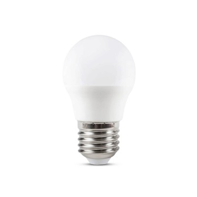 Bec LED sferic 5W E27 6400K, Homelight foto