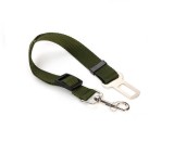 Cumpara ieftin Lesa tip centura de siguranta pentru auto, pentru caini si pisici, 80 cm, verde inchis, Oem