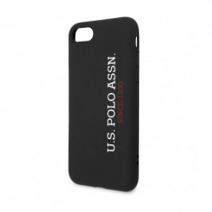 Husa Cover US Polo Silicone pentru iPhone 7/8/SE 2 Black foto