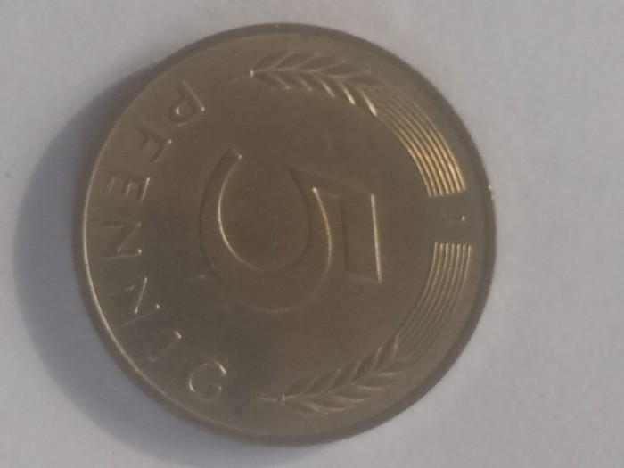 5 pfenning 1984 J