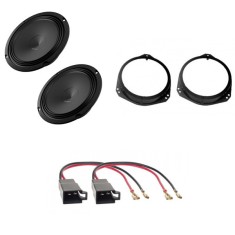 Pachet audio Opel Corsa, Difuzoare AUDISON PRIMA AP 6.5, Inele Adaptoare, foto