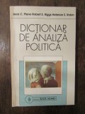 JACK C. PLANO ROBERT - DICTIONAR DE ANALIZA POLITICA, Humanitas