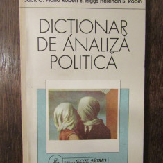 JACK C. PLANO ROBERT - DICTIONAR DE ANALIZA POLITICA