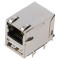 Conector RJ45 USB A ecranat cu LED