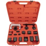 Presa Universală Rotule Bucșe Suspensie Rulmenți Quatros - Kit Adaptoare Auto Opel Ford VW - 152mm Deschidere, Ax 230mm