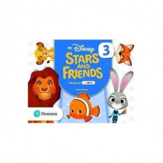 My Disney Stars and Friends Pre A1, Level 3, Workbook with eBook - Paperback brosat - Kathryn Harper - Pearson