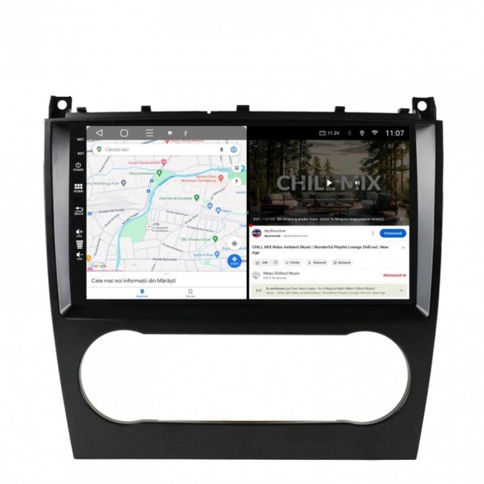 Navigatie Mercedes Benz G-Class W463 (2009-2012) 2GB RAM Android 13 GPS Wi-FI Carplay Android Auto USB Bluetooth Radio Waze Touchscreen 9 inch