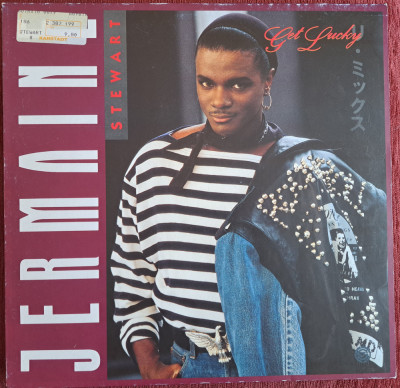 Disc Vinil Maxi Jermaine Stewart - Get Lucky- Virgin-609 878-213 foto