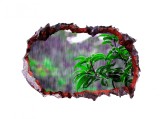 Cumpara ieftin Autocolant decorativ, Gaura in perete, Natura si peisaje, Multicolor, 85 cm, 2676ST-1, Oem
