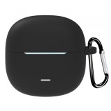 Husa Techsuit Silicone pentru Xiaomi Redmi Buds 6 Lite, Neagra