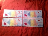 10 Bancnote Romania 2000 lei 1999 - Eclipsa cal. F.Buna