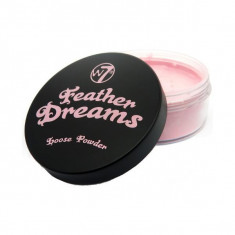 Pudra Pulbere Fixatoare W7 Feather Dreams Loose Powder Perfect Pink 20g foto