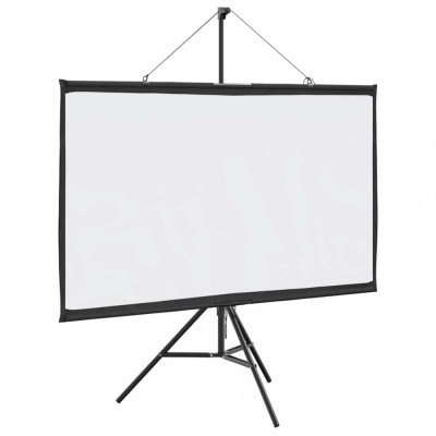 vidaXL Ecran de proiecție cu trepied 50 inch 16:9 foto