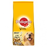 Pedigree Adult Vital, hrana uscata pentru caini, Legume si Pui, 10 kg
