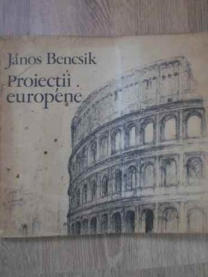 PROIECTII EUROPENE ALBUM GRAFICA CONSTRUCTII-JANOS BENCSIK foto