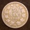 Moneda Romania - 50 Bani 1900 - Argint
