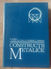 Constructii metalice- Dan Mateescu, Liviu Gadeanu