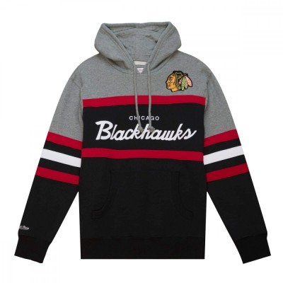Chicago Blackhawks hanorac de bărbați cu glugă Head Coach Hoodie - M foto