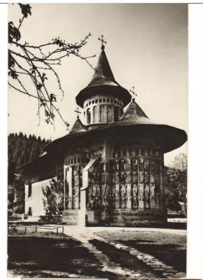 CPIB 22060 - CARTE POSTALA - BISERICA VORONET, NECIRCULATA foto