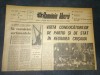 ZIARUL ROMANIA LIBERA 19 FEBRUARIE 1966 VIZITA CONDUCATORILOR DE PARTID SI DE STAT IN REGIUNEA CRISANA
