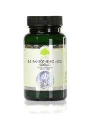 Vitamina B5 Acid Pantotenic 500mg, 60 capsule, G&amp;G