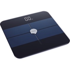 Cantar de baie Heinner Lavender 180 HBS-BTH180BK, 180 Kg, Bluetooth, Display LED, Sticla securizata, Negru