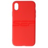 Husa iPhone XS, TPU Matte, Negru, Slim, Protectie Antizgarieturi