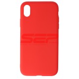 Husa iPhone XS, TPU Matte, Negru, Slim, Protectie Antizgarieturi