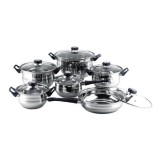 Cumpara ieftin Set oale inox 12 piese ZLN-4038, Potrivit pentru toate sursele de caldura, inclusiv inductie, Floria