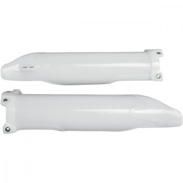Aparatori telescoape fata Kawasaki KXF250/09-18 = KXF450/09-15, albe Cod Produs: MX_NEW KA04701280