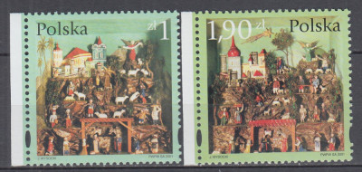 POLONIA 2001 CRACIUN SERIE MNH foto