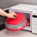 Set 3 capace pentru incalzire la microunde, accesorii bucatarie anti-stropi