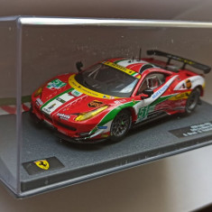 Macheta Ferrari 458 Italia GT3 24h Le Mans 2014 - Bburago/Altaya 1/43