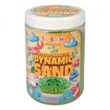Cumpara ieftin Nisip Kinetic - verde, 1 kg, Tuban