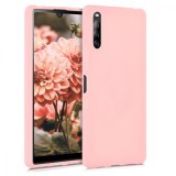 Husa pentru Sony Xperia L4, Silicon, Rose Gold, 51941.89, Roz, Carcasa