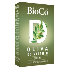 Supliment alimentar Oliva D3, Vitamina D3 3000UI in ulei de masline, 60 capsule, BioCo