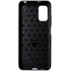 Husa tip capac spate Carbon silicon neagra pentru Xiaomi Redmi Note 10 5G, Poco M3 Pro 5G