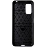 Husa tip capac spate Carbon silicon neagra pentru Xiaomi Redmi Note 10 5G, Poco M3 Pro 5G