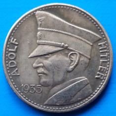 Adolf Hitler 1935 Al Treilea Reich 5 Mark 36 mm