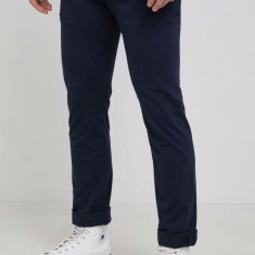 Levi's pantaloni 511 barbati, culoarea albastru marin, drept