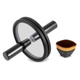 Set curatare discuri vinill de 12" (capac protectie eticheta centrala si perie) EM A002