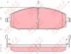 Set placute frana,frana disc NISSAN PATROL V platou / sasiu (1998 - 2016) TRW GDB3222