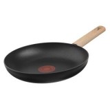 Tigaie antiaderenta cu indicator de temperatura, 28 cm, neagra, CMCLASS