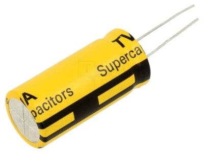 Condensator supercondensator THT 60F 3VDC foto