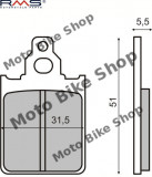 MBS Placute frana Piaggio Quartz/Zip MCB651, Cod Produs: 225100160RM